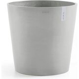 Ecopots Amsterdam Water Reservoir - belo siva - Ø 50 cm, višina 44 cm | Shoptok.si
