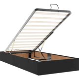 vidaXL Otomanski okvir kreveta s madracima crni 160x200cm umjetna koža | shoptok.hr