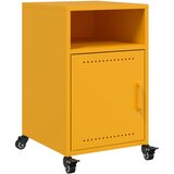  Noćni ormarići 2 kom boje senfa 36x39x59 cm čelični | Eponuda.com