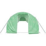  Staklenik s čeličnim okvirom zeleni 60 m² 20 x 3 x 2 m | shoptok.hr