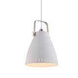 Just LIGHT. L11160-16 - Luster na sajli EVA 1xE27/60W/230V pr. 26,5 siva | Eponuda.com