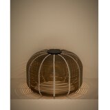 Kave Home LED namizna/prenosljiva zunanja svetilka s solarnim panelom/na USB ø 50 cm Garoina – | Shoptok.si