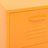 vidaXL Ormarić za pohranu boja senfa 42,5 x 35 x 101,5 cm čelični | shoptok.hr