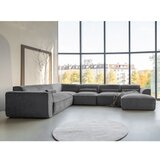 Miuform siva kotna sedežna garnitura (levi kot/v obliki črke "u") flex felix | Shoptok.si