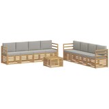 vidaXL Sedežne garniture Masiven les akacije, (5000283325) | Shoptok.si