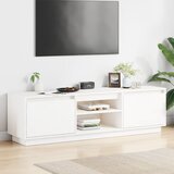 TV ormarić bijeli 140 x 35 x 40 cm od masivne borovine | Eponuda.ba
