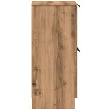 vidaXL Komoda Artisan hrast 30x30x70 cm izrađeno drvo | shoptok.hr