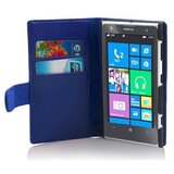 Cadorabo Ohišje, združljivo z Nokia Lumia 1020 v mornarsko modra - Zaščitni ovitek iz gladkega umetnega usnja in žep za kartice, (20549151) | Shoptok.si