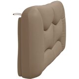  Jastuk za uzglavlje Hvar boja cappuccina 160 cm od umjetne kože | shoptok.hr