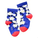 Koly Socks Čarape sa cvetićima tamnoplave Cene