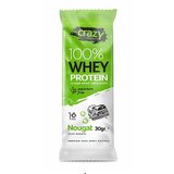 Hiperik whey protein nugat crazy nutrition, 30g Cene