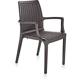 Hanah home Baštenska stolica Rattan, 57x85x53 cm, Braon | ePonuda.com