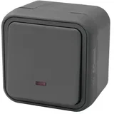 Prekidac sa indikacijom 10A 250V IP55, antracit