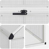  Kavez za ptice Srebrna 181,5 x 221 x 173,5 cm | shoptok.hr