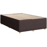  Boxspring krevet s madracem Tamno smeđa 120 x 190 cm Tkanina | shoptok.hr