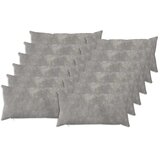  Jastuk s jastukom HEERLEN 12 kom. Svjetlosiva Mikrofibra Flis - Svjetlosiva 40 x 80 cm 12 | shoptok.hr
