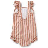 Liewood otroške kopalke tanna stripe coral blush/creme de la creme | Shoptok.si