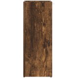  Stalak za kišobran s pohranom Dimljeni hrast 25 x 24,5 x 64 cm | shoptok.hr