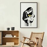  Plakat - Breastfeeding Mother 21x30 Crni okvir s margom | shoptok.hr
