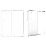 Chameleon Gumiran ovitek (TPU+PC) za Samsung Galaxy Z Fold 3, prozoren svetleč | Shoptok.si