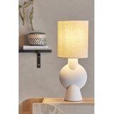 Bloomingville Bež namizna svetilka s tekstilnim senčilom (višina 54,5 cm) Sergio – | Shoptok.si
