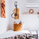  Zidna dekoracija 39x93 cm gitara drvo/metal | Eponuda.com
