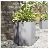 vidaXL Vrtna sadilica šesterokutna 46x40x45 cm od pocinčanog čelika Cijene