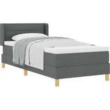  s opruga kutije Tamno siva 200 x 80 cm tkanina | shoptok.hr
