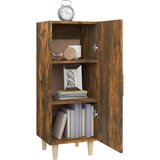  Komoda boja dimljenog hrasta 34 5x34x90 cm konstruirano drvo | shoptok.hr