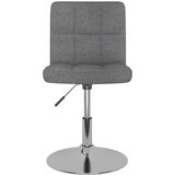 vidaXL Vrtljiv jedilni stol svetlo sivo blago, (20941212) | Shoptok.si