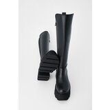 Marjin Women's Thick Welt Sole Daily Boots Ferlas Black | ePonuda.com