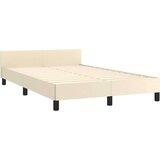  posteljni okvir brez vzmetnice krem 120x190 cm umetno usnje, (21792926) | Shoptok.si