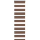vidaXL Zebra zavesa rjava 45x150 cm širina blaga 40,9 cm poliester, (5000297629) | Shoptok.si
