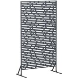  Zaslon za privatnost 100 x 50 x 180 cm Čelik Antracit | shoptok.hr