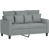  2-dijelni set sofa s jastucima svjetlosivi od tkanine | shoptok.hr