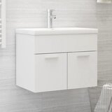 vidaXL Omarica za umivalnik bela 60x38,5x46 cm iverna plošča, (20580054) Cene