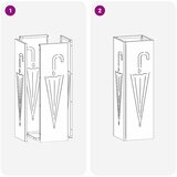  Stalak za kišobrane Gorušica 15,5 x 15,5 x 49 cm Čelik | shoptok.hr