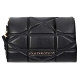 Lola Casademunt Torbe Padded Shoulder Bag With Knot Detail Wit Črna Cene