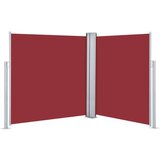  Uvlačiva bočna tenda crvena 160 x 600 cm | shoptok.hr