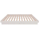  Okvir za krevet od masivnog drva bijeli 180 x 200 cm veliki | shoptok.hr