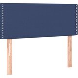 Maison Chic posteljno vzglavje - vzglavna omarica - nočna omarica modro 100x5x78/88 cm blago, (21705828) Cene