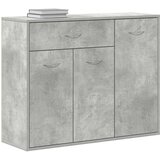  Komoda siva boja betona 88 x 30 x 70 cm od konstruiranog drva | shoptok.hr