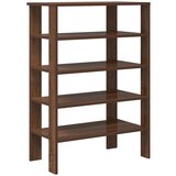 Maison Chic Regal za čevlje - Polica za čevlje rjav hrast 61x32x87,5 cm inženirski les, (21777933) | Shoptok.si