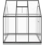  Staklenik s okvirom antracit 169 x 169 x 202 cm aluminijski | shoptok.hr