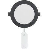 Ferotehna led rasvjeta ugradni panel 6W 570 lm dip 3000/4000/6500 k IP20 o crni | shoptok.hr