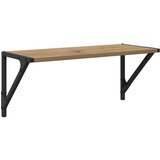 Police na zidu Zidne 2 pcs Umjetnički hrast 60 x 25 x 25,5 cm | Eponuda.com