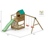 Fungoo Set JARCAS 4 - drveno dječje igralište | shoptok.hr
