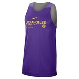 Nike Majice s kratkimi rokavi Nba Los Angeles Lakers Standard Issue Reversible Vijolična | Shoptok.si