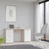 XORA PISALNA MIZA kovina, umetna masa, leseni material hrast sonoma | Shoptok.si