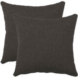  Presvlaka za jastuk 2 pcs HEERLEN Tamnosiva 40 x 40 cm Bouclé | shoptok.hr